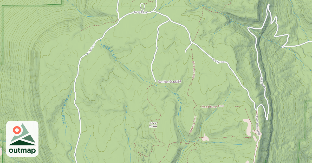 Map of Corridor Crack