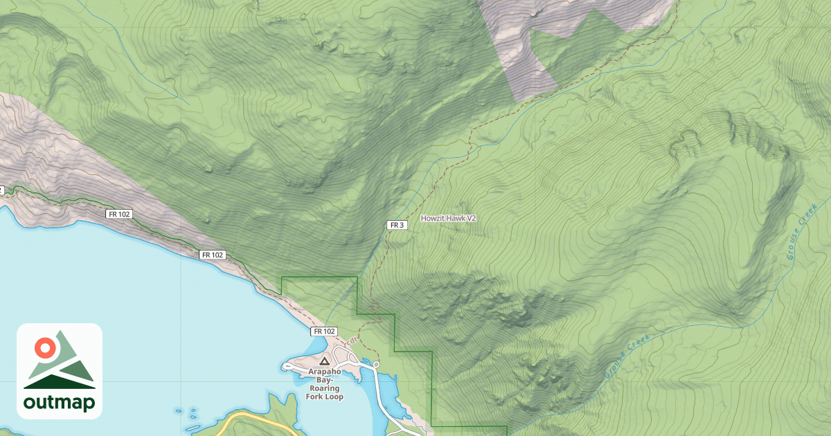 Map of Howzit Hawk