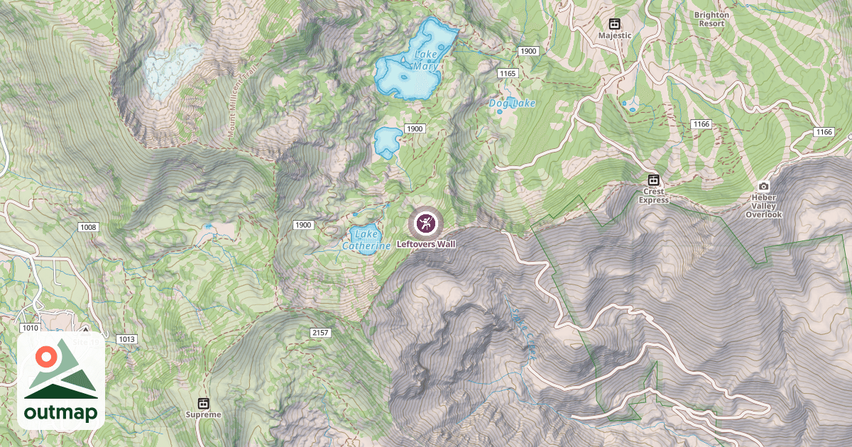 Map of Leftovers Wall