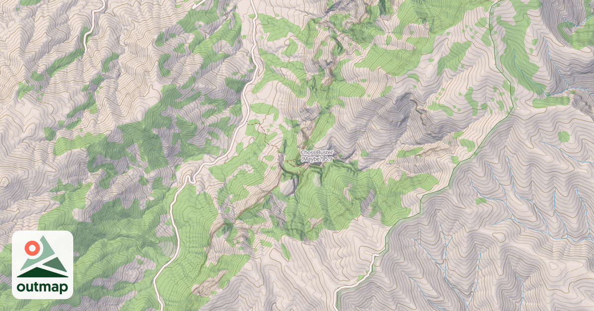 Map of Choss Buster (Maybe?)