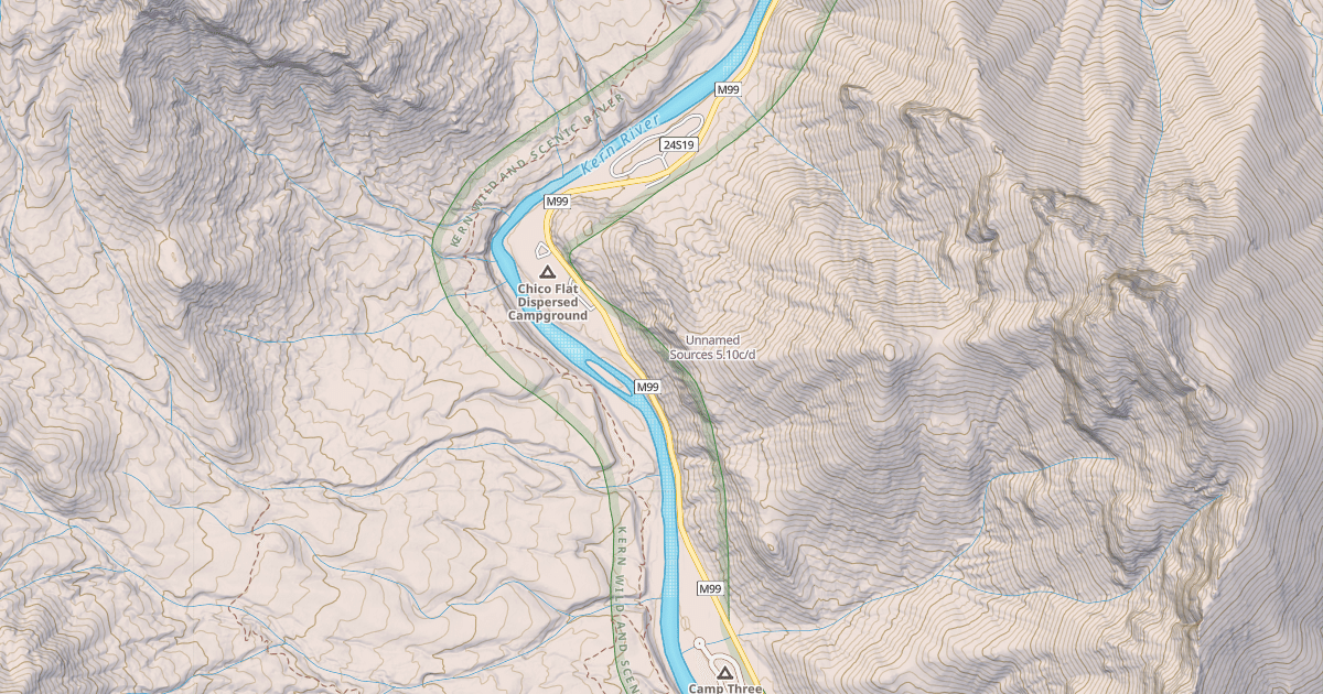 Map preview of Unnamed Sources