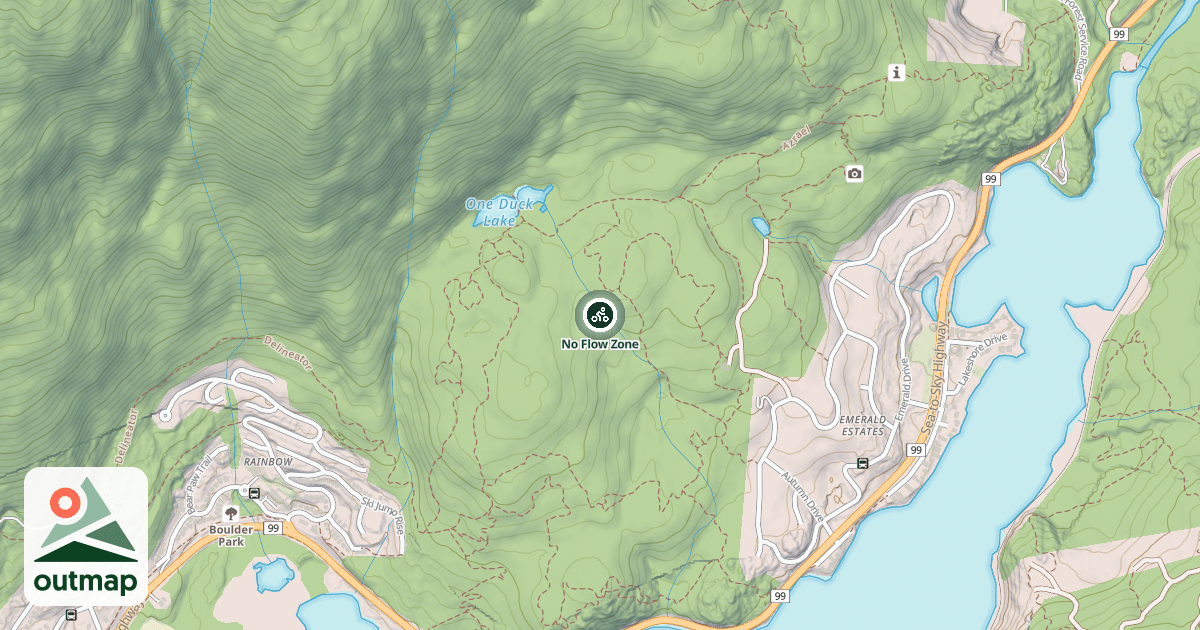 Map of No Flow Zone