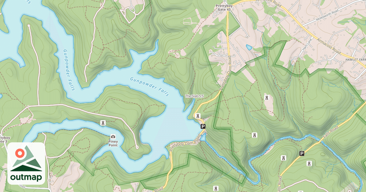 Map of The Slab