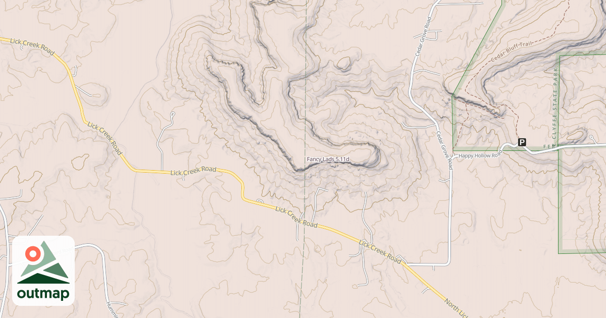 Map of Fancy Lads