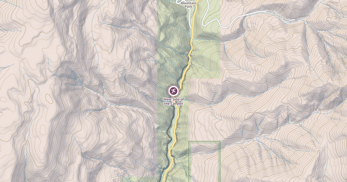 Map preview of West Side of the Canyon