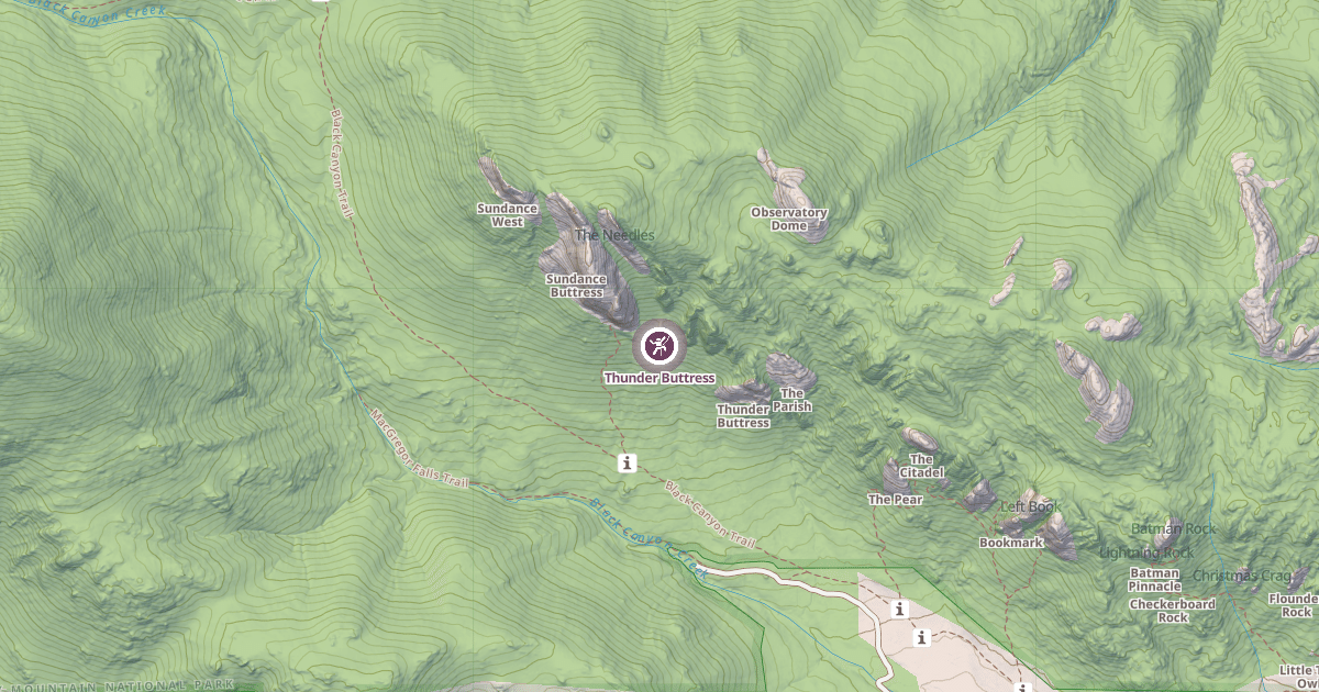 Map preview of Thunder Buttress
