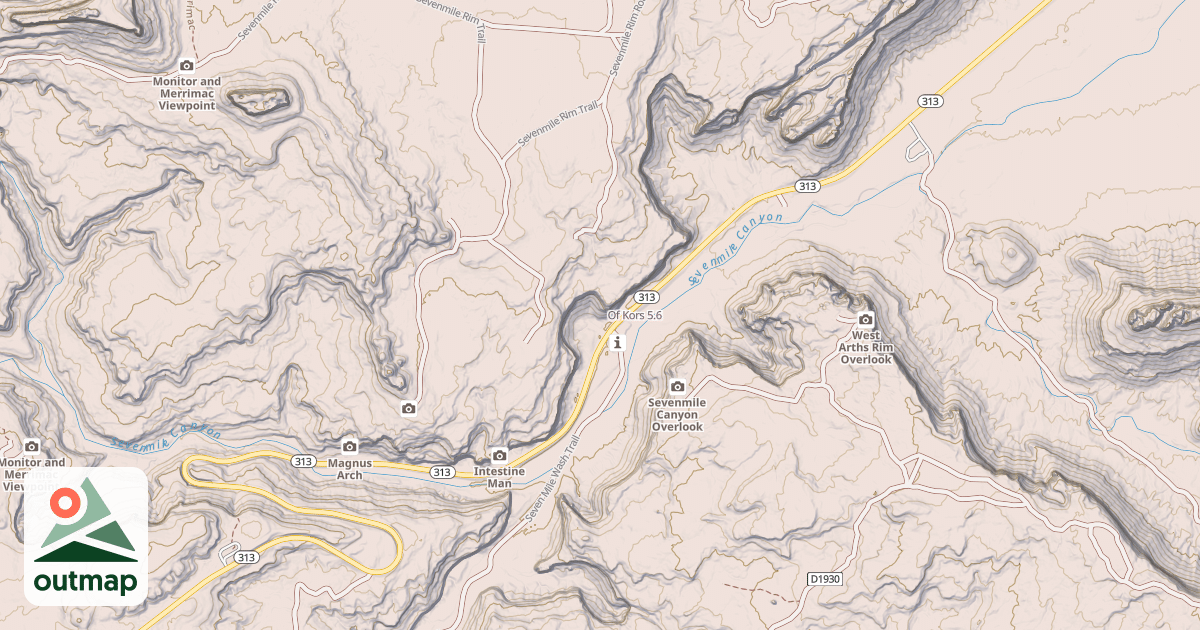 Map of Of Kors