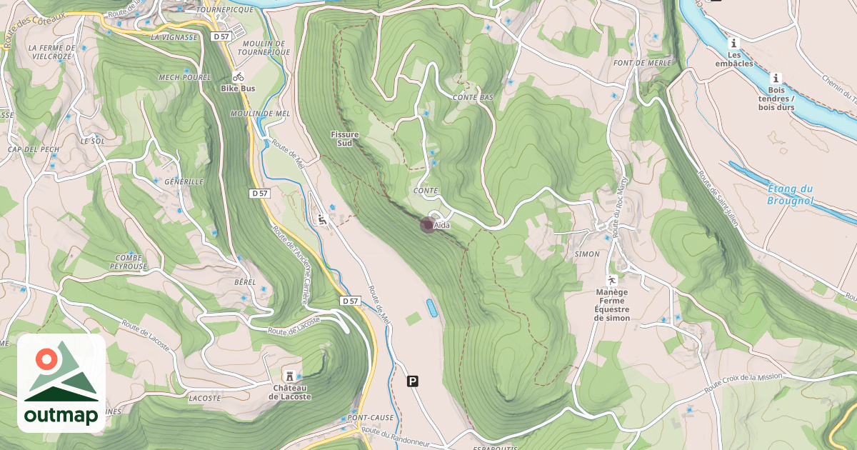 Map of Aïda