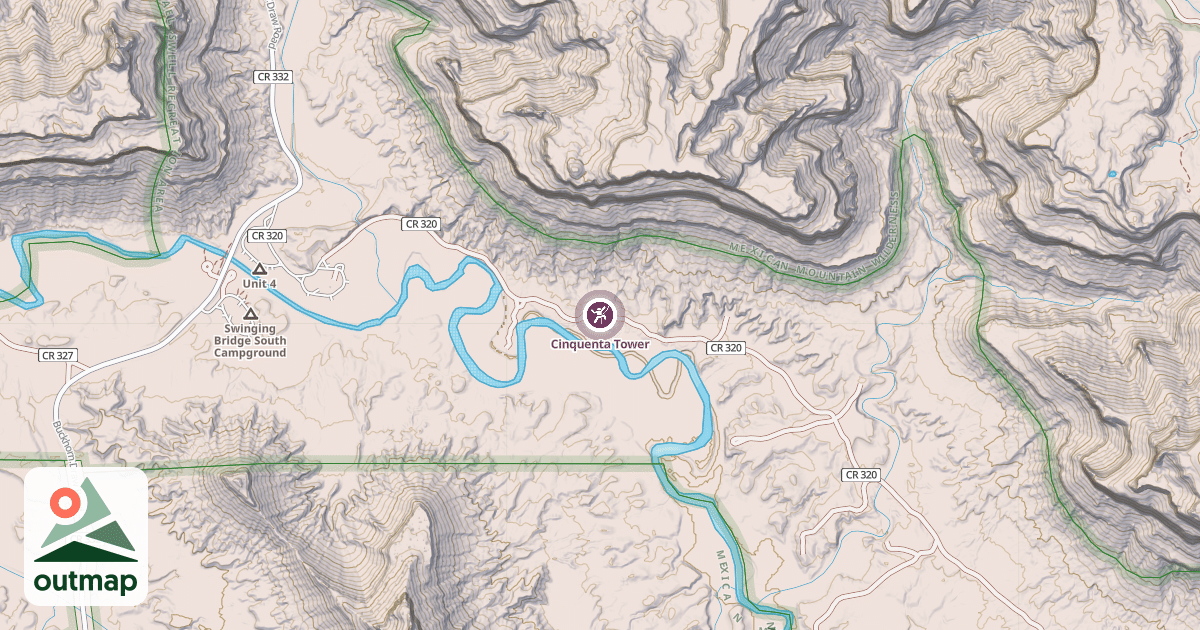 Map of Cinquenta Tower