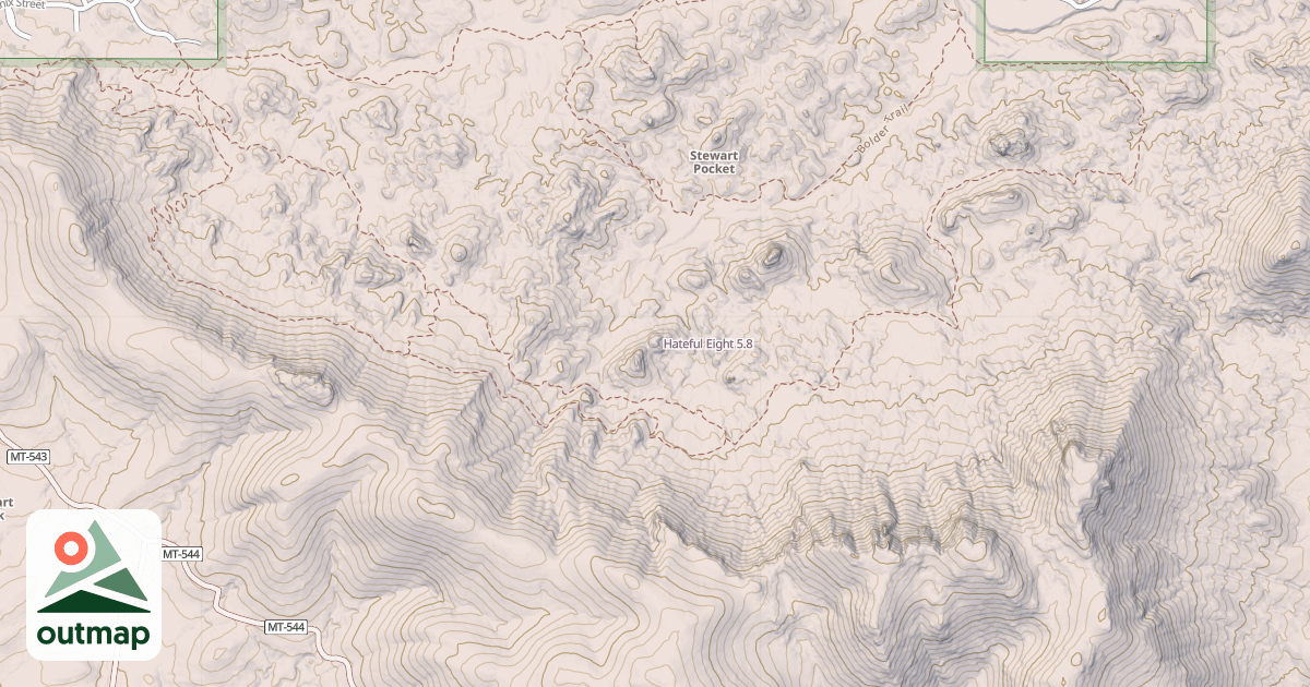 Map of Hateful Eight