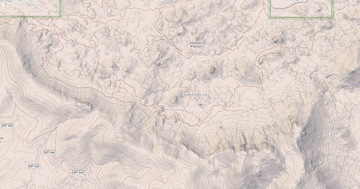 Map preview of Hateful Eight