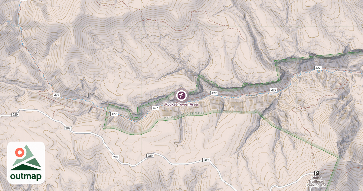 Map of Rocket Tower Area