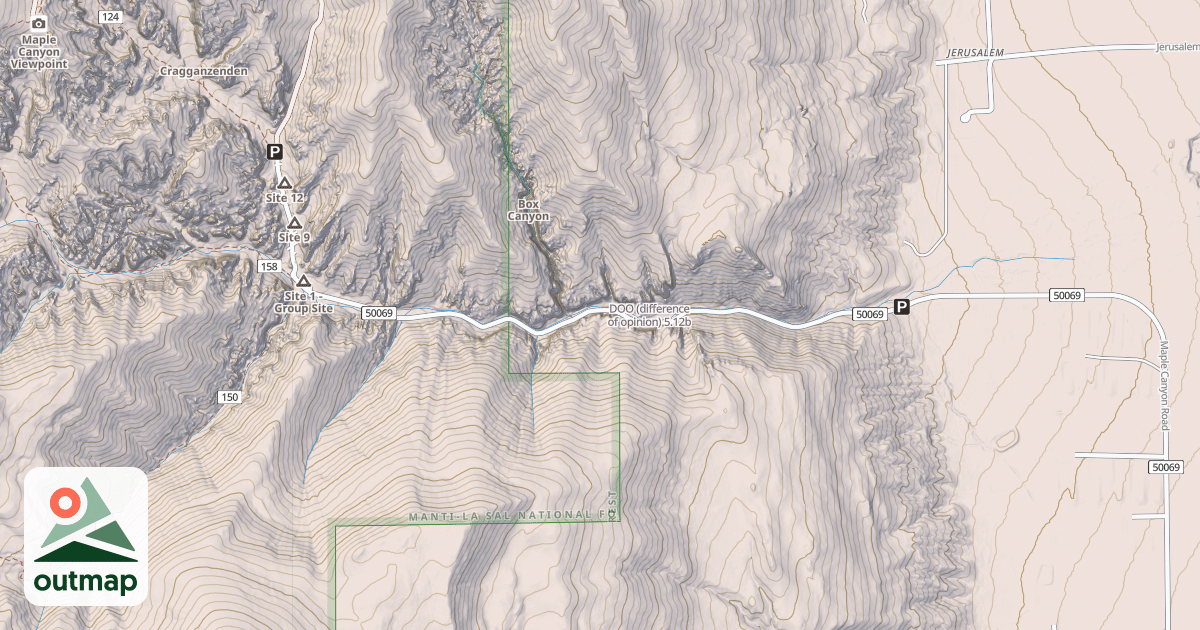 Map of DOO (difference of opinion)
