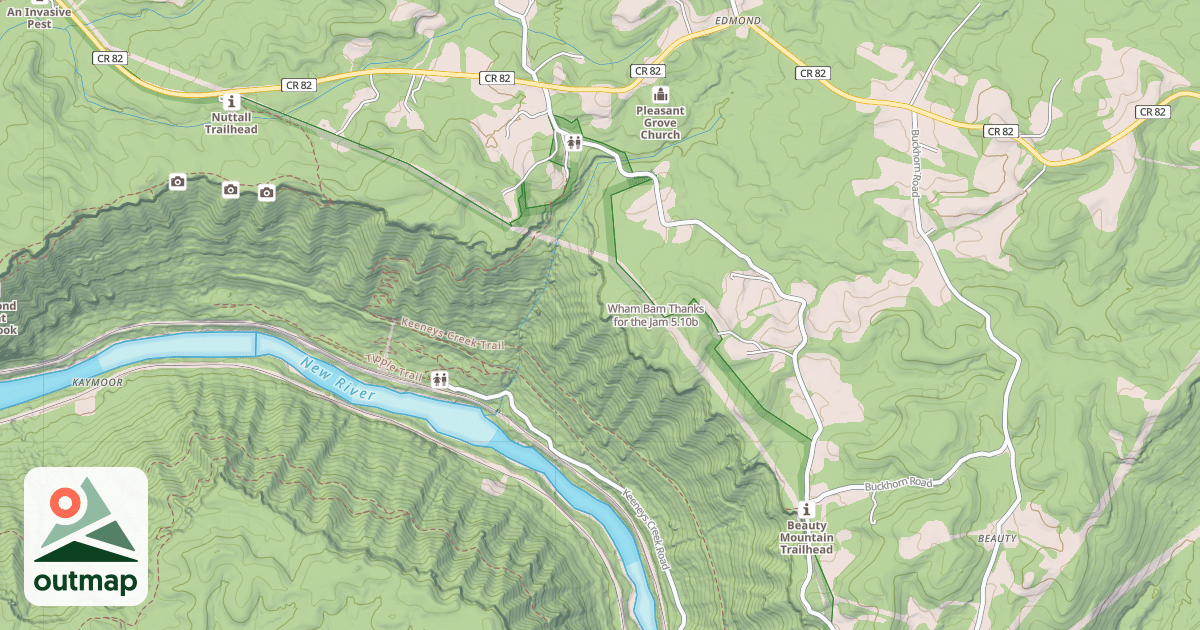Map of Wham Bam Thanks for the Jam