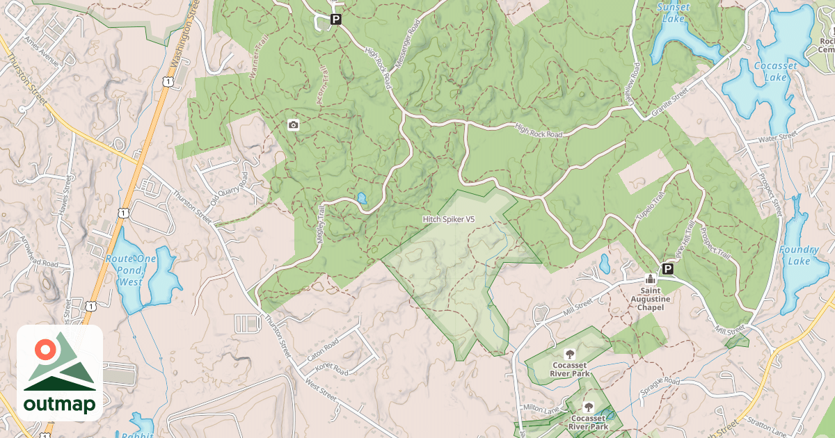 Map of Hitch Spiker