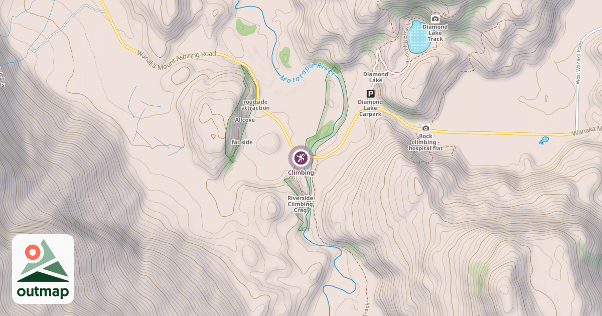 Map of Climbing