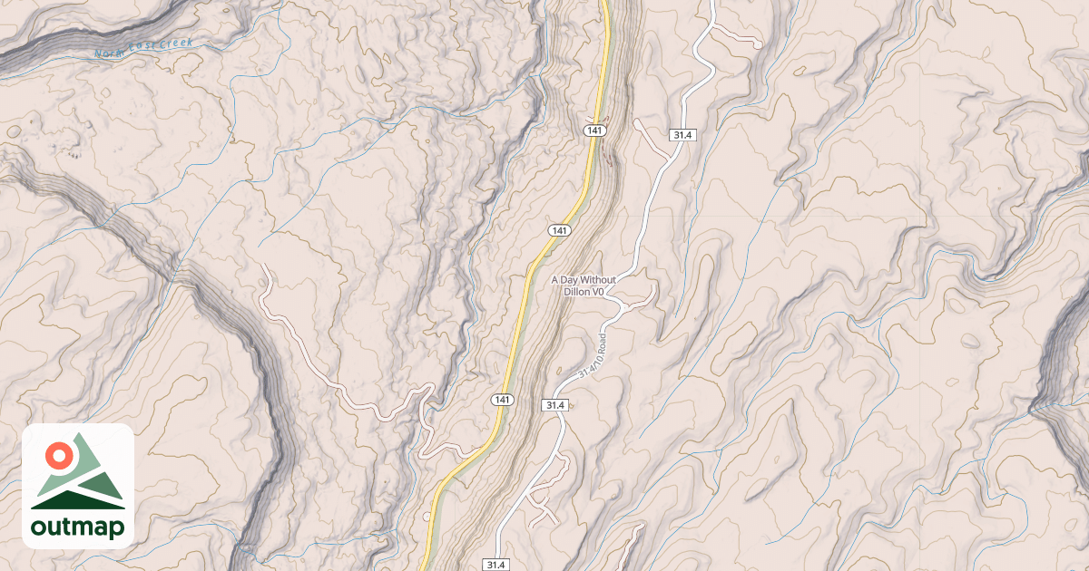 Map of A Day Without Dillon