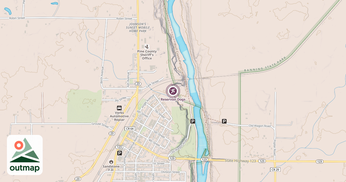 Map of Reservoir Dogs