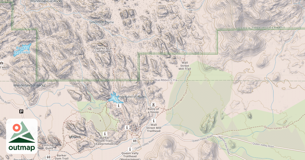 Map of Blue Ribbon