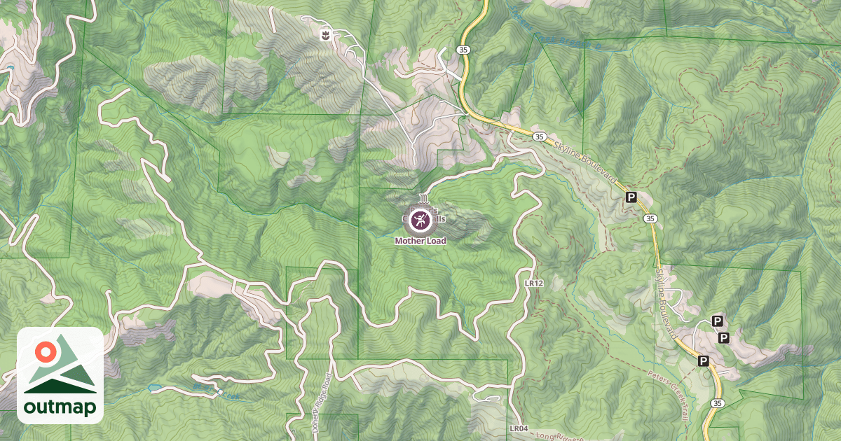 Map of Mother Load