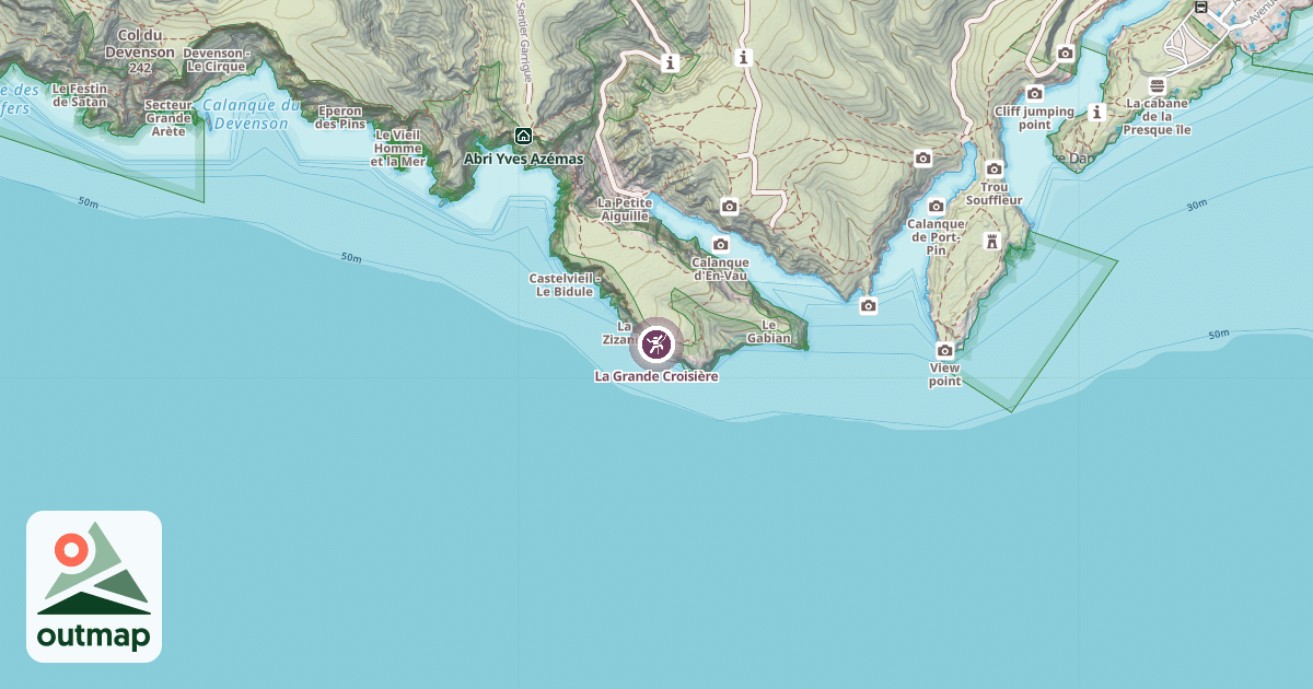 Map of La Grande Croisière