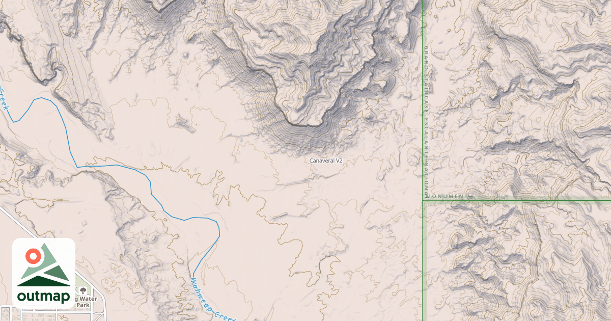 Map of Canaveral