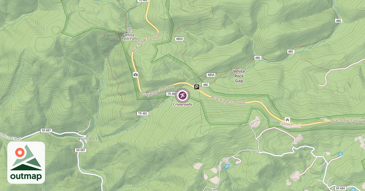 Map of Crossroads