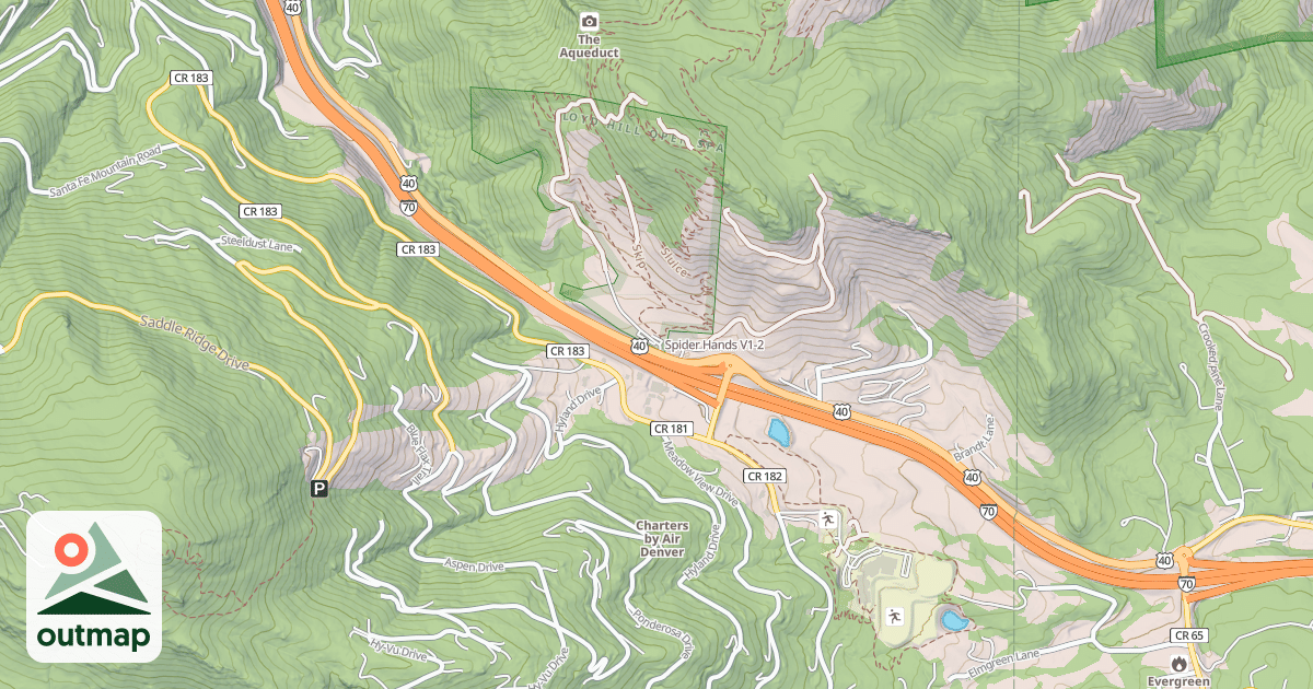 Map of Spider Hands