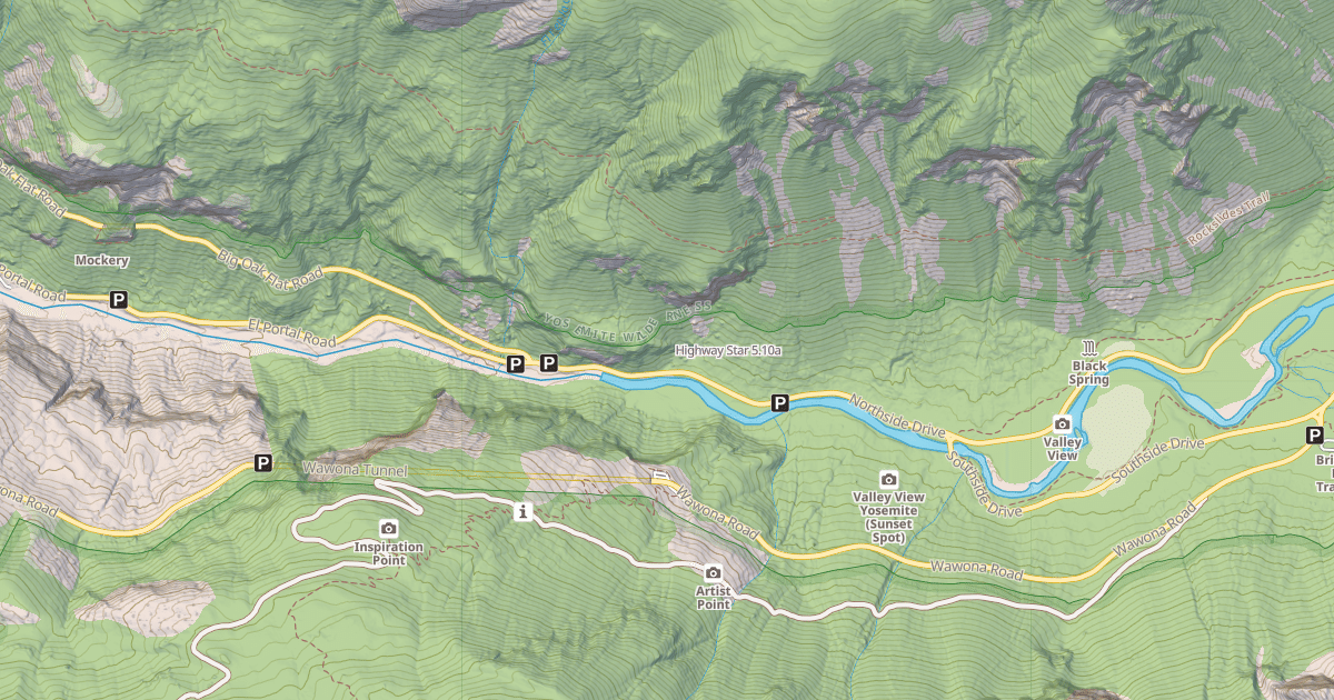 Map preview of Highway Star