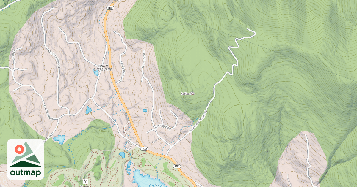 Map of katter