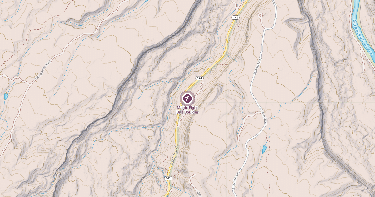 Map preview of Magic Eight Ball Boulder