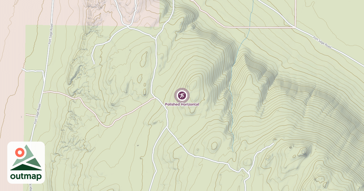 Map of Polished Horizontal