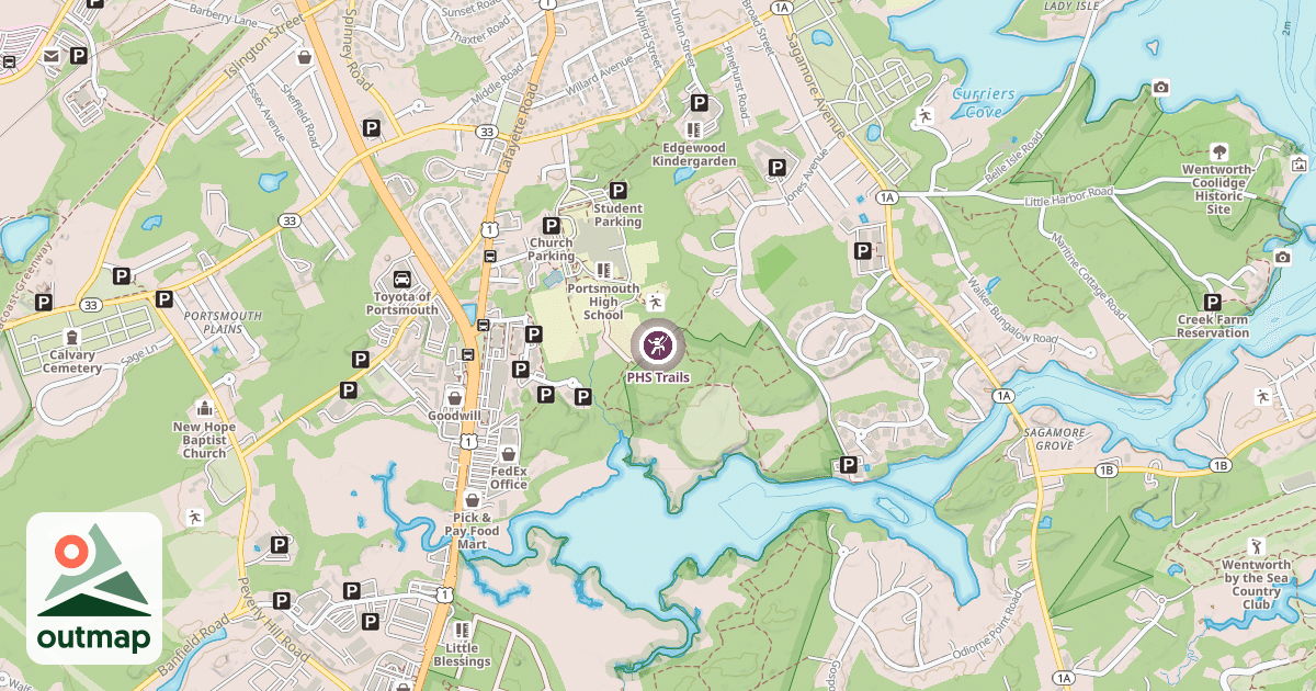 Map of PHS Trails