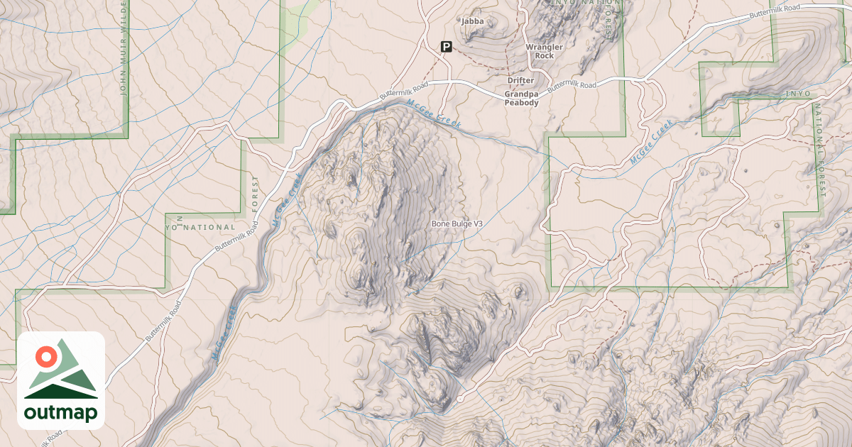 Map of Bone Bulge