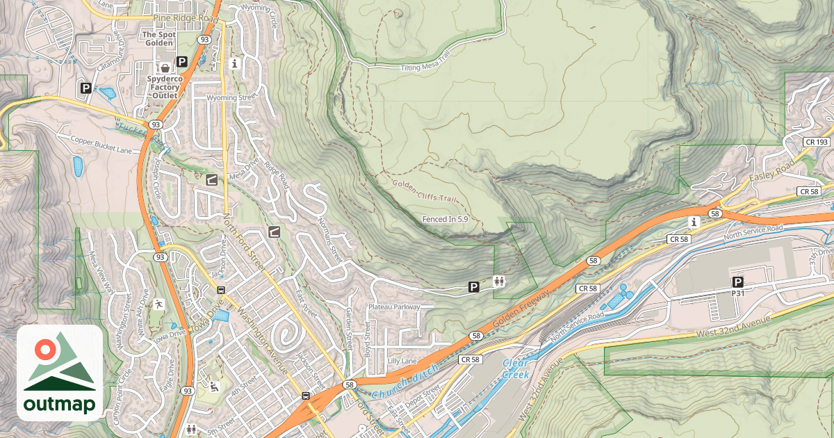 Map of Fenced In