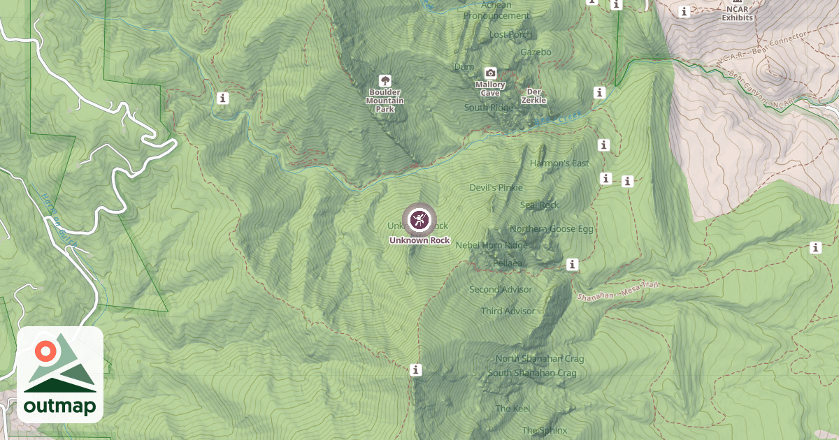 Map of Unknown Rock