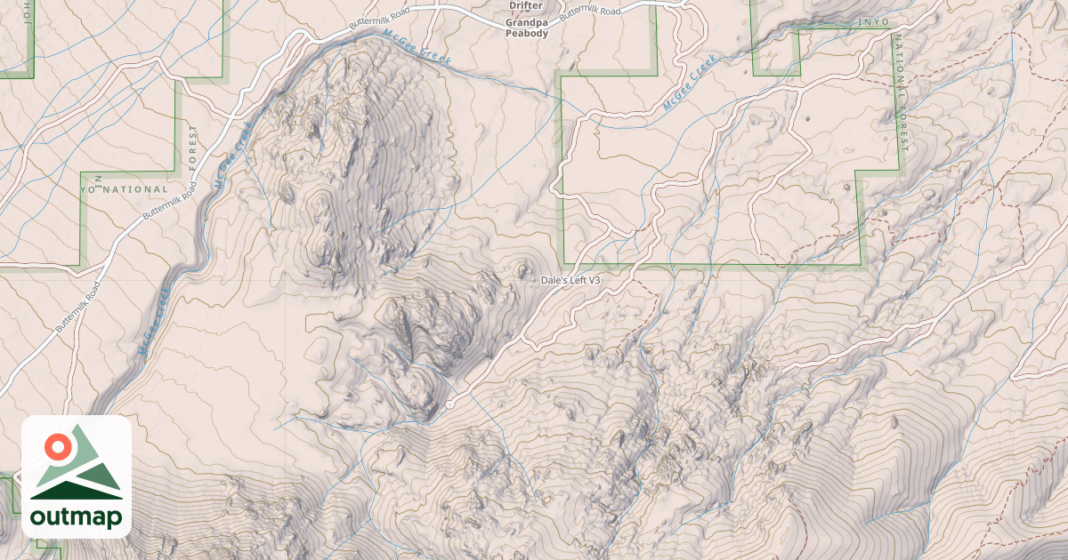 Map of Dale's Left