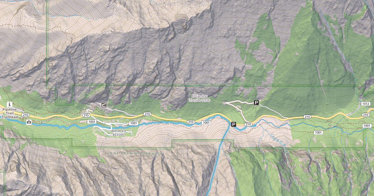 Map preview of El Camino Torcido