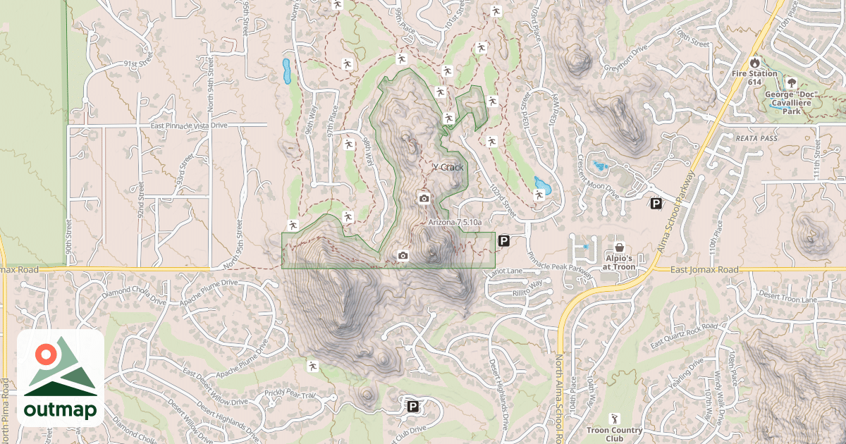 Map of Arizona 7