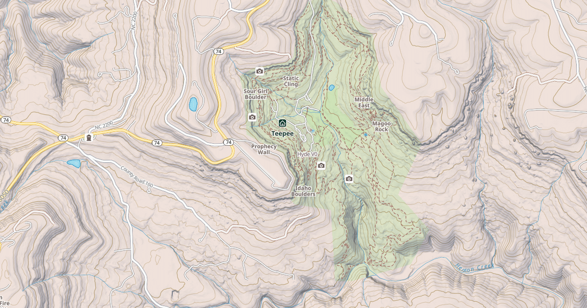 Map preview of Hyde