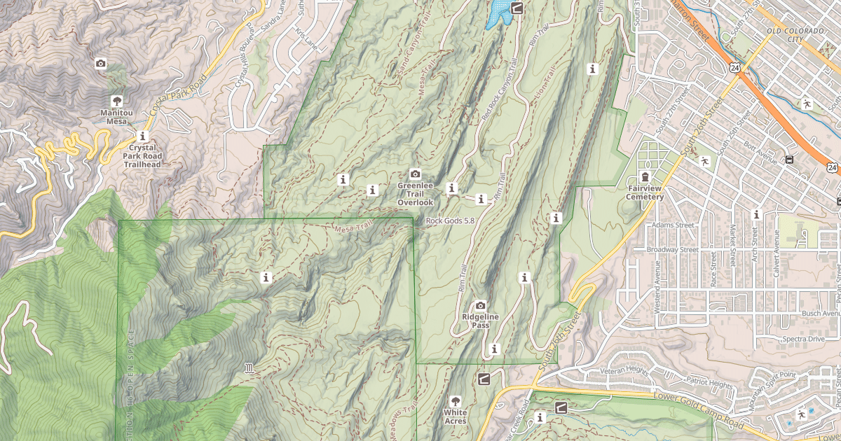 Map preview of Rock Gods