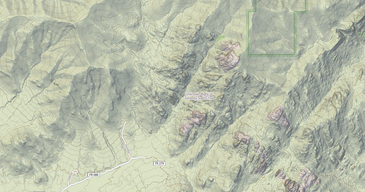 Map preview of Unknown Right of Serenity Slab
