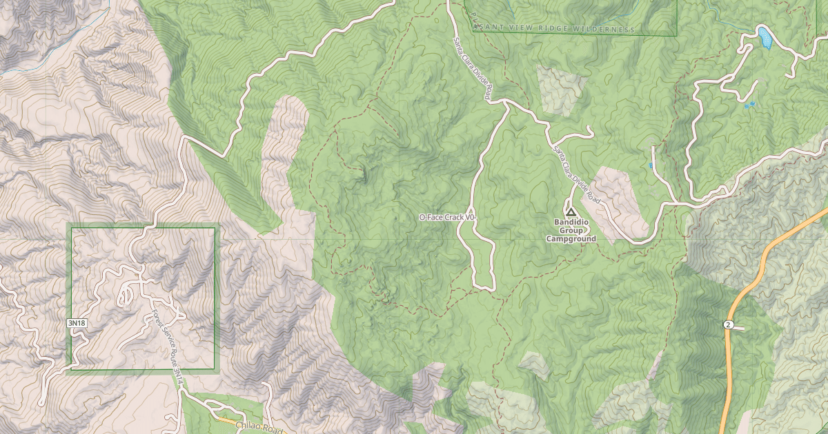 Map preview of O-Face Crack