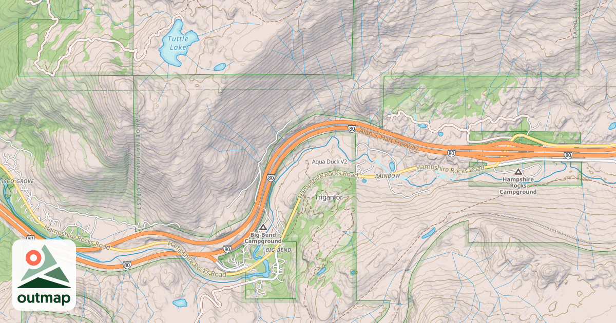 Map of Aqua Duck
