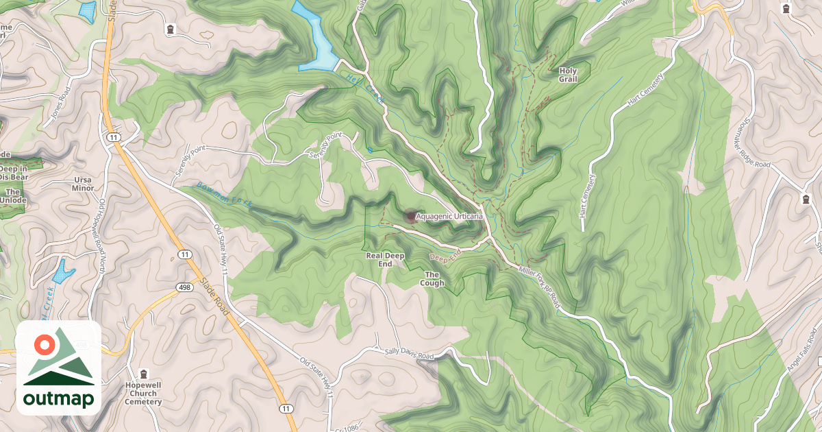 Map of Aquagenic Urticaria