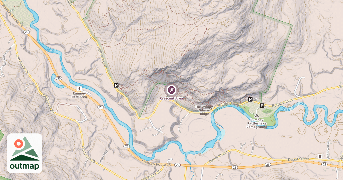 Map of Crescent Area