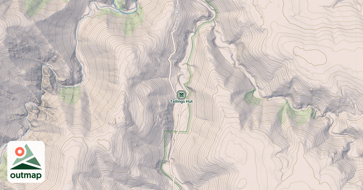 Map of Tailings Hut