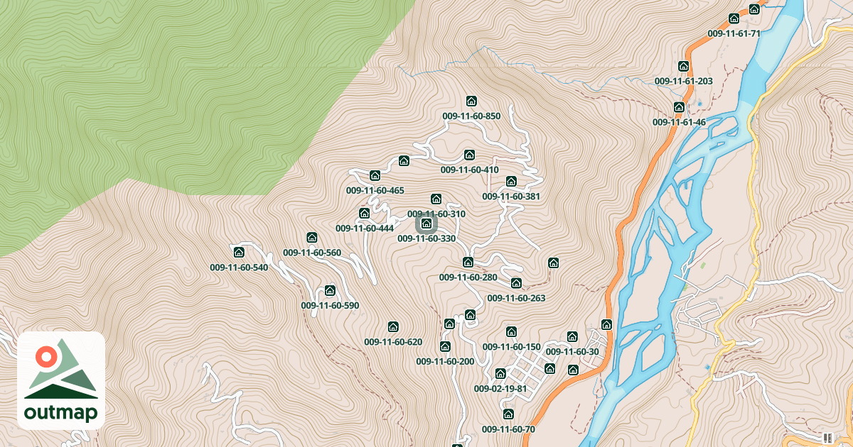 Map of 009-11-60-330