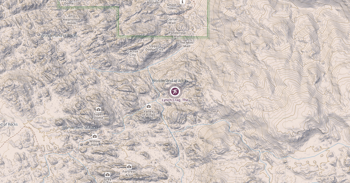 Map preview of Lynch Crag, The