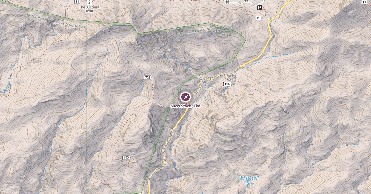 Map preview of Short Stack., The